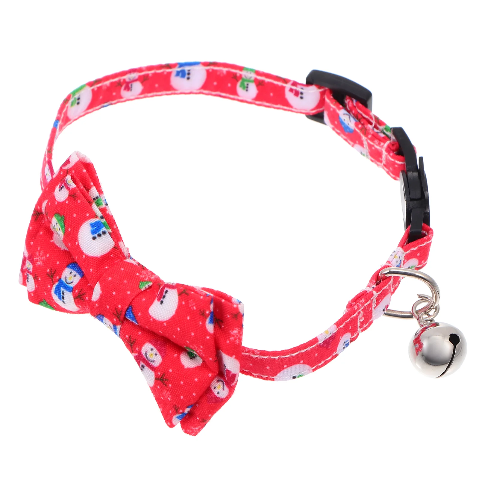 

Pet Collar Kitten Ties Bowtie Cat Neck Decor Animal Necklace Red Bowknot Chain Supplies Safety