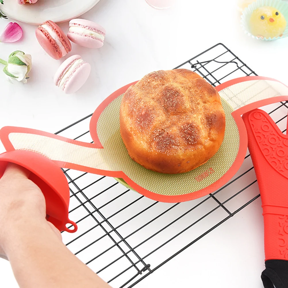 

Baking Mat Liquid Silicone Glass Fiber Non Stick Easy Clean Oven Tools Bread Making Pad Pastry Mat Durability Practical Long