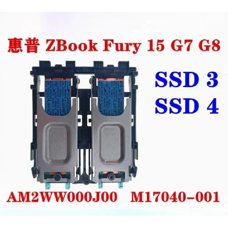 

WE. New M.2 SSD3 SSD4 Bracket Cage Caddy For HP ZBook Fury 15 G7 G8 M17040-001