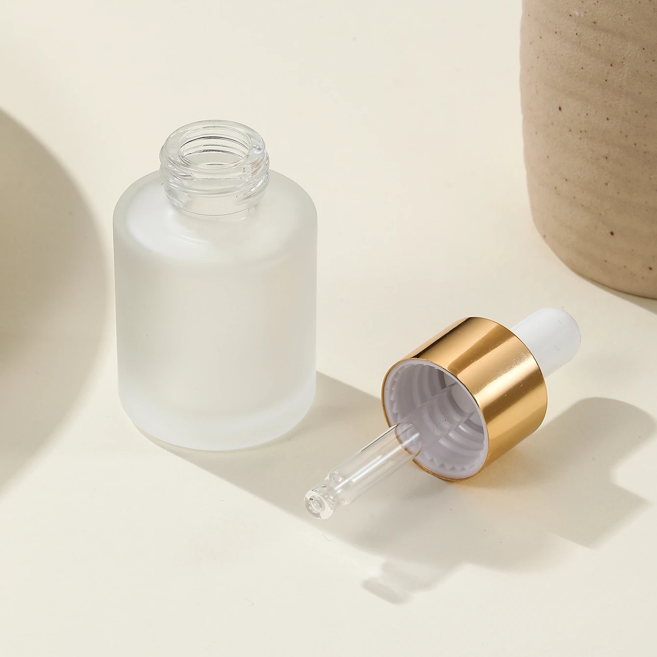 2 pezzi 20ml bottiglia di olio essenziale bottiglia di vetro glassato contagocce bottiglia campione aromaterapia goccia di liquido per bottiglie di profumo da massaggio