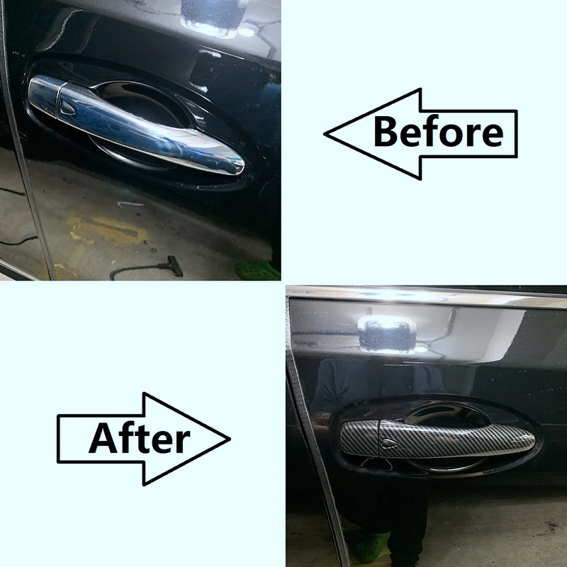 غطاء مقبض الباب الخارجي الكسوة لنيسان قاشقاي 2014-2020 روج سبورت 2018-2020 ماكسيما 2016-2020