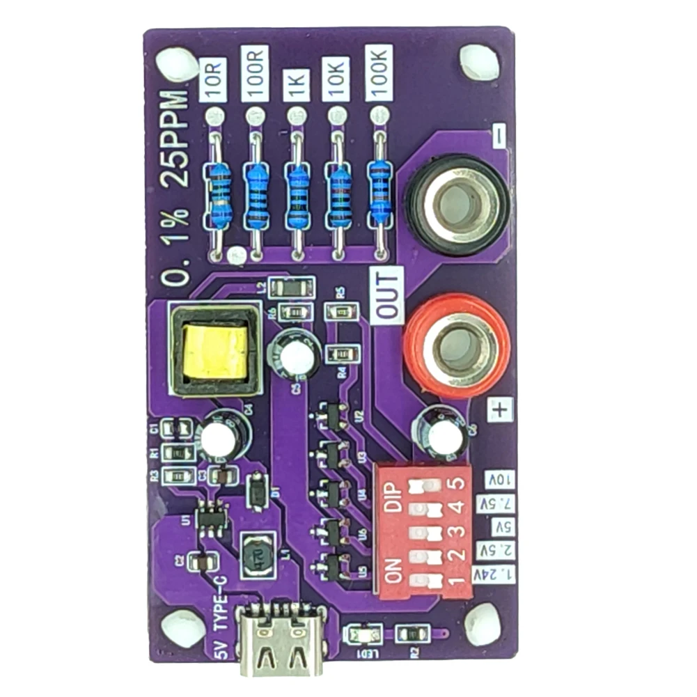 

Digital Multimeter Reference Voltage Resistance Module Temperature Control Environment 5 Level Reference Voltage Output