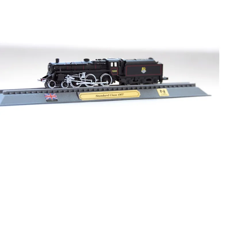 Diecast 1/160 Scale Train Model Steam Locomotive Standard CLASS 4MT Static Version 20 Model Toy Adult Fans Collectible Display