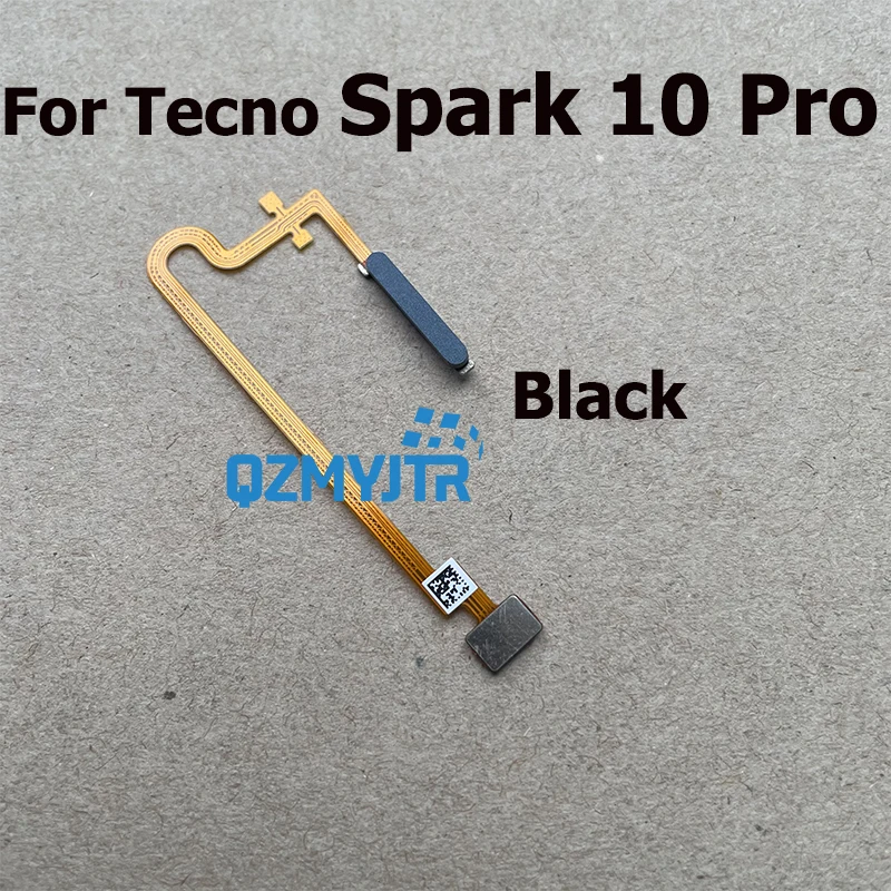 Fingerprint Sensor For Tecno Spark 10 Pro Home Button Menu Touch ID Scanner Ribbon Connector Flex Cable