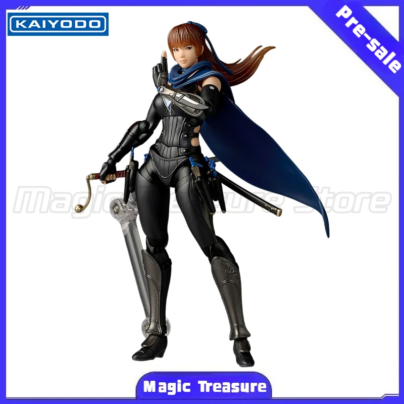 

【MT】Предпродажа, оригинальная экшн-фигурка KAIYODO Revoltech AMAZING YAMAGUCHI Ninja Gaiden 3, бритвенный край Kasumi, коллекция игрушек