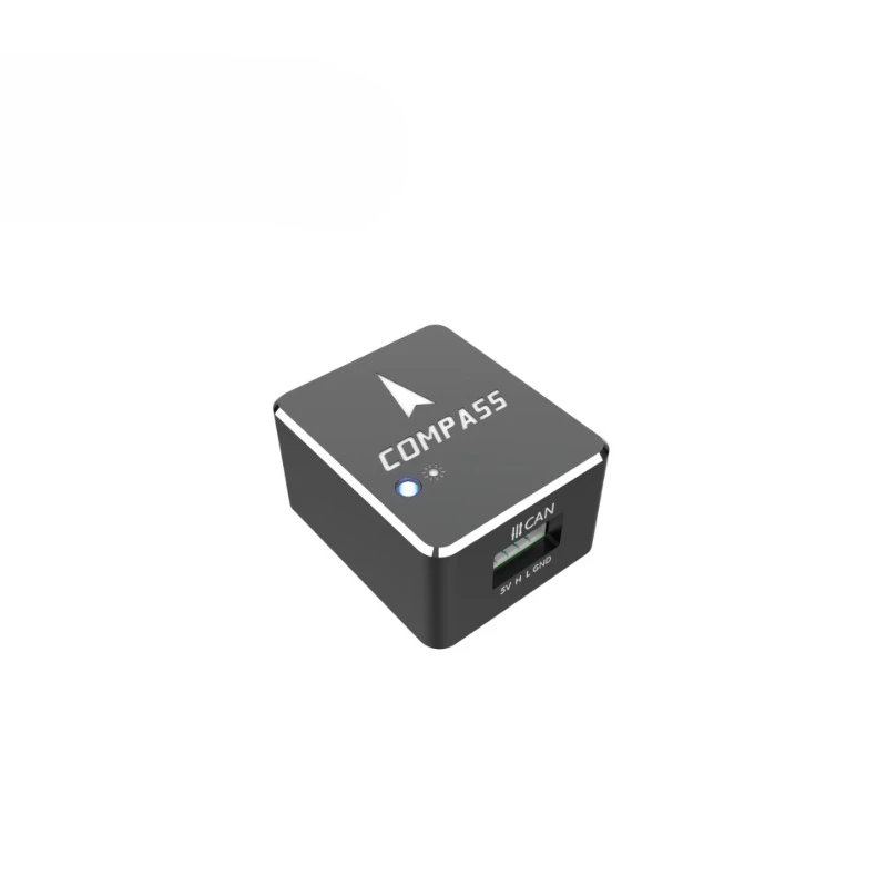 

RC Drone External RM3100 Compass with LED Indicators 80Hz Output CAN/I2C Interface Support PX4/Ardupilot Flight Controller