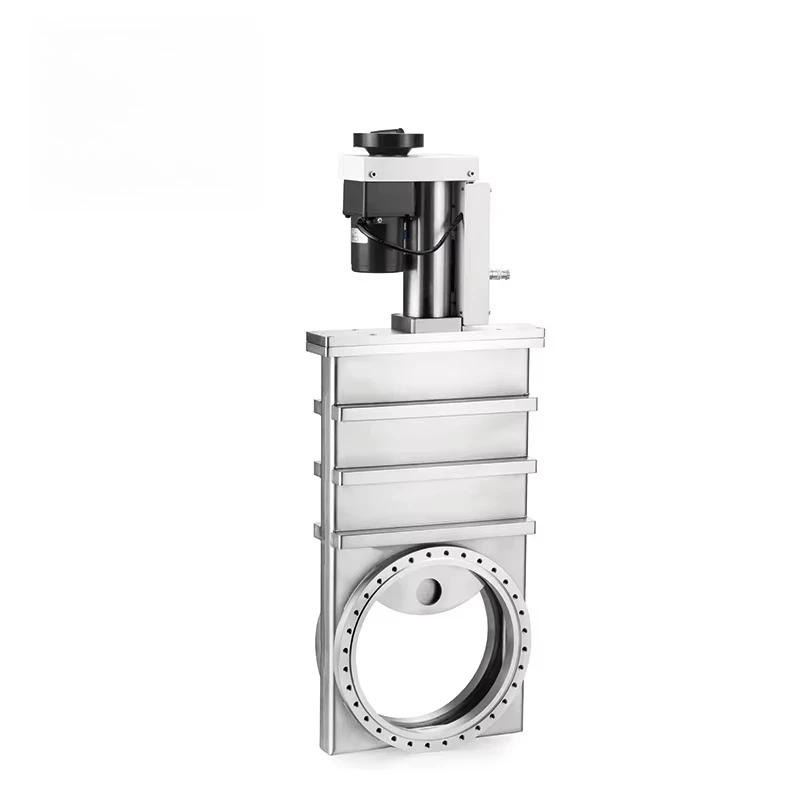 

DN80-200 Stainless Steel Gate Valve CCQ-400 Pneumatic Gas Source Ultrahigh Vacuum