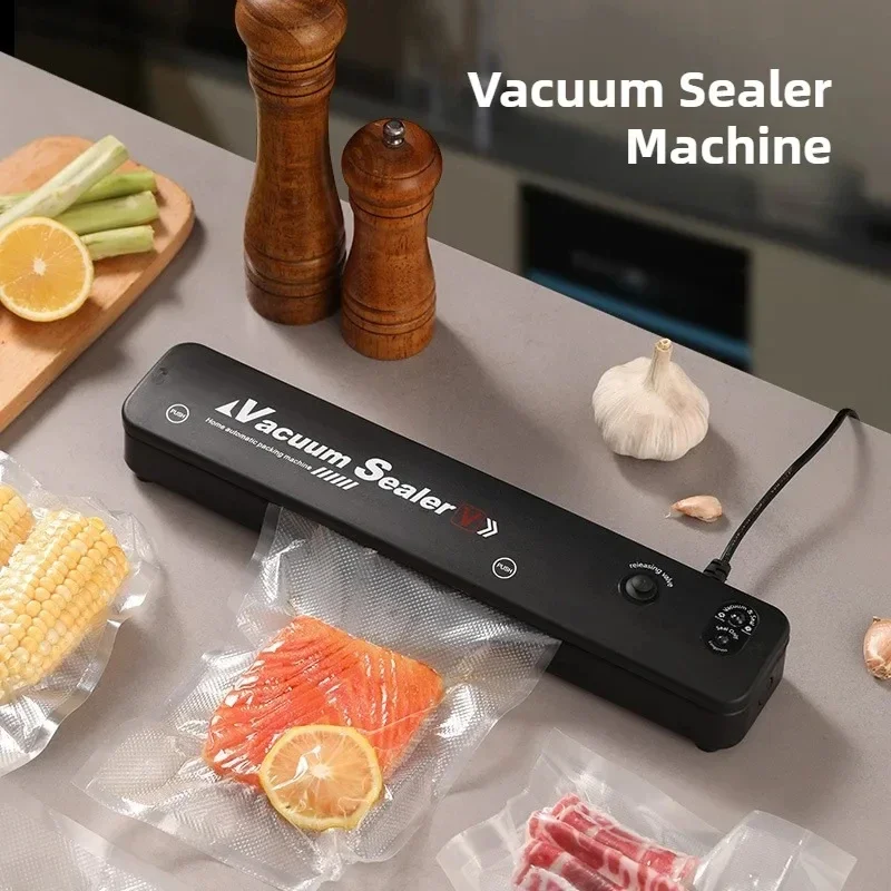 

Food Vacuum Sealer Packaging Machine Automatic Packaging Machine with Free Vacuum bag Household Kitchen Food preservation