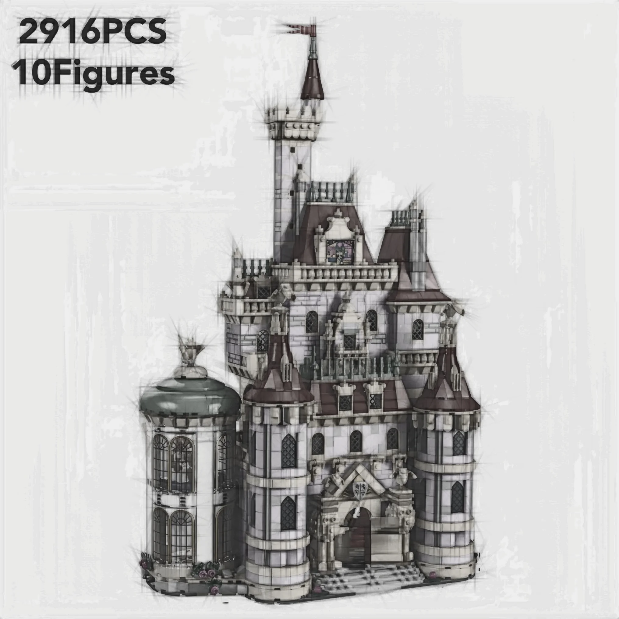 جديد الأميرة القلعة لعبة رومانسية الطوب وحدات نموذج فتاة التعليمية اللبنات هدية عيد ميلاد الديكور لعبة الكبار الأطفال #1