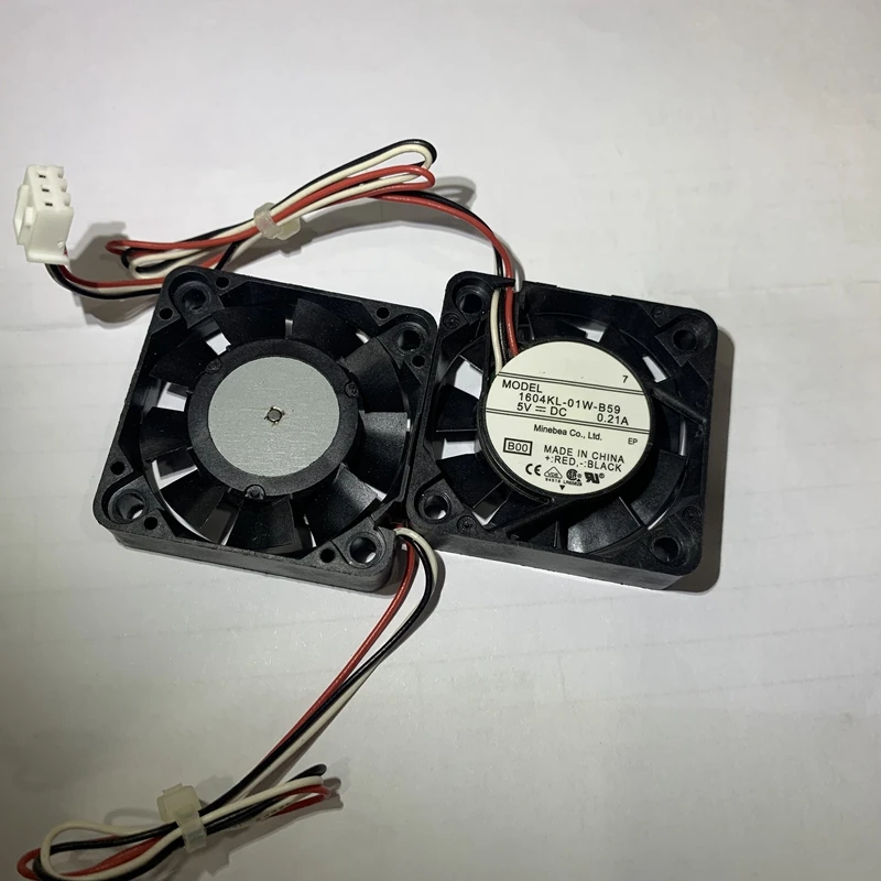 1PCS-5PCS 1604KL-01W-B59 Cooling fan  40*40*10MM 5V 0.21A 4CM Small DC Brushless Fan For electronic cooling applications