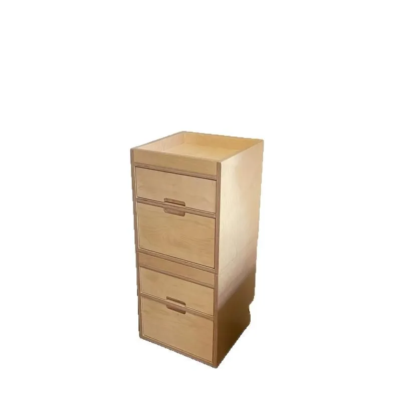 

Birch ocean board dining side cabinet coffee cabinet simple modern aluminum profile storage cabinet