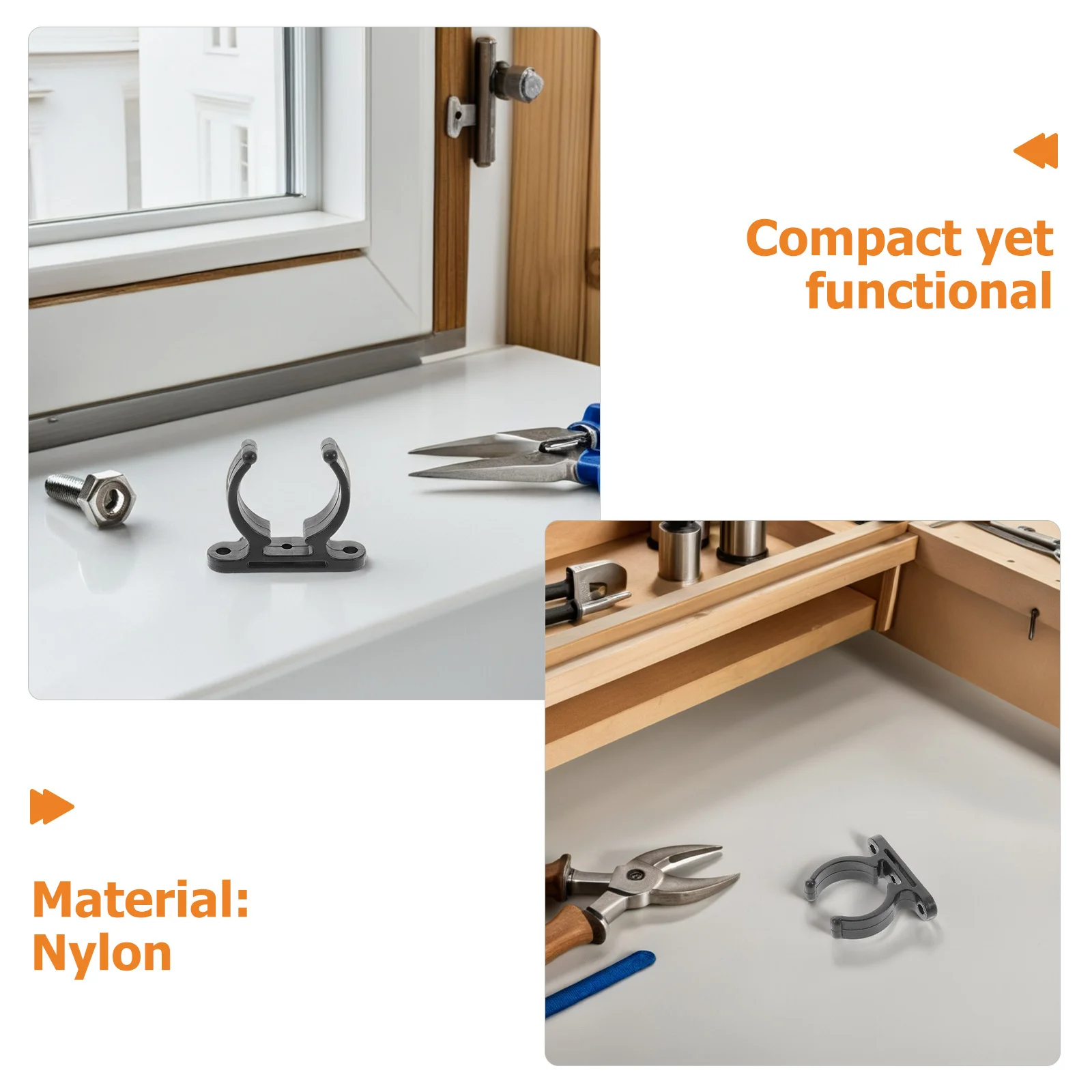 4 قطعة أصحاب مجداف يخت النايلون 38-42 مللي متر البحرية المشبك مجداف مجذاف حامل مقاطع التجديف اكسسوارات للقوارب خرطوم التجنيب