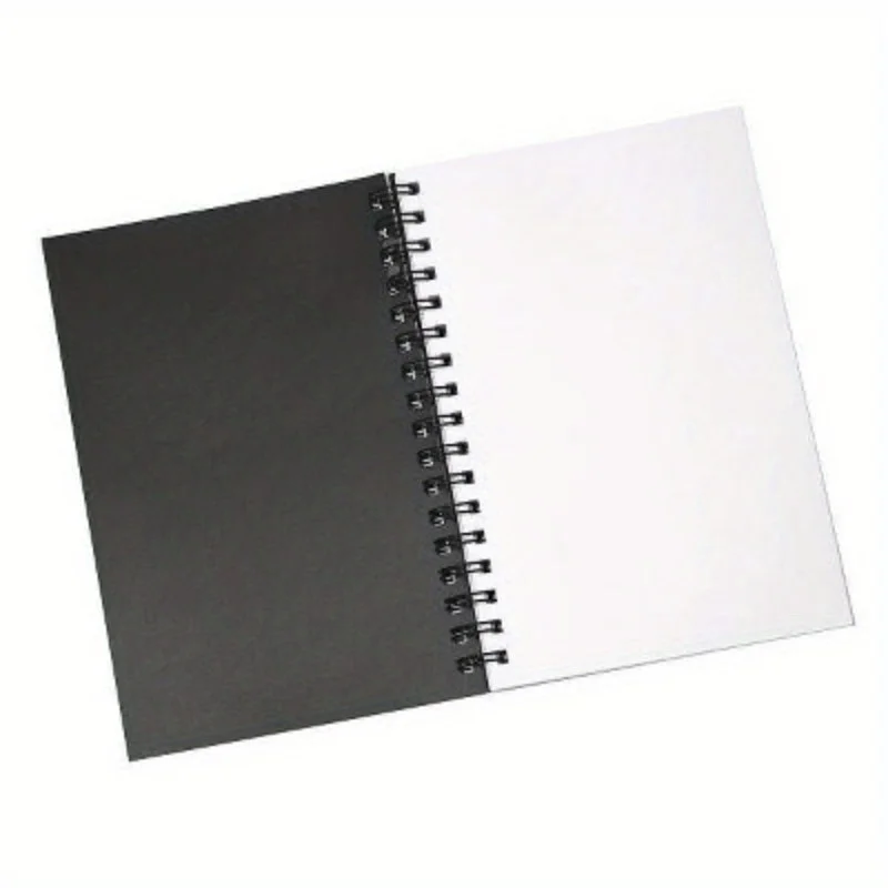 Carta per schizzi: rilegatura doppia, copertina flessibile, 75 pagine, senza acidi, taccuino vuoto per tutte le età