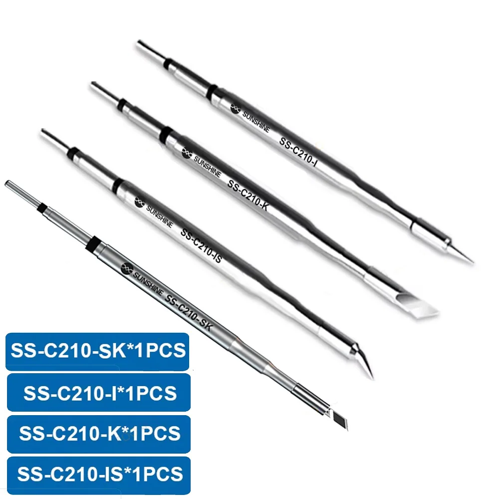 Sunshine C210-i /IS/K หัวแร้ง Universal GVM T210 T210 T26 ตารางบัดกรีเครื่องทําความร้อนอย่างรวดเร็วหัวแร้งเครื่องมือบัดกรี