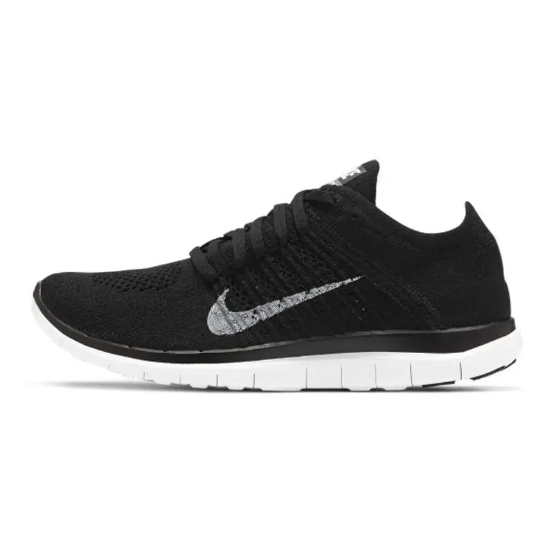 Nike Nike Free 4.0 Flyknit Black White 2020 Women's Sneakers shoes 631050-001