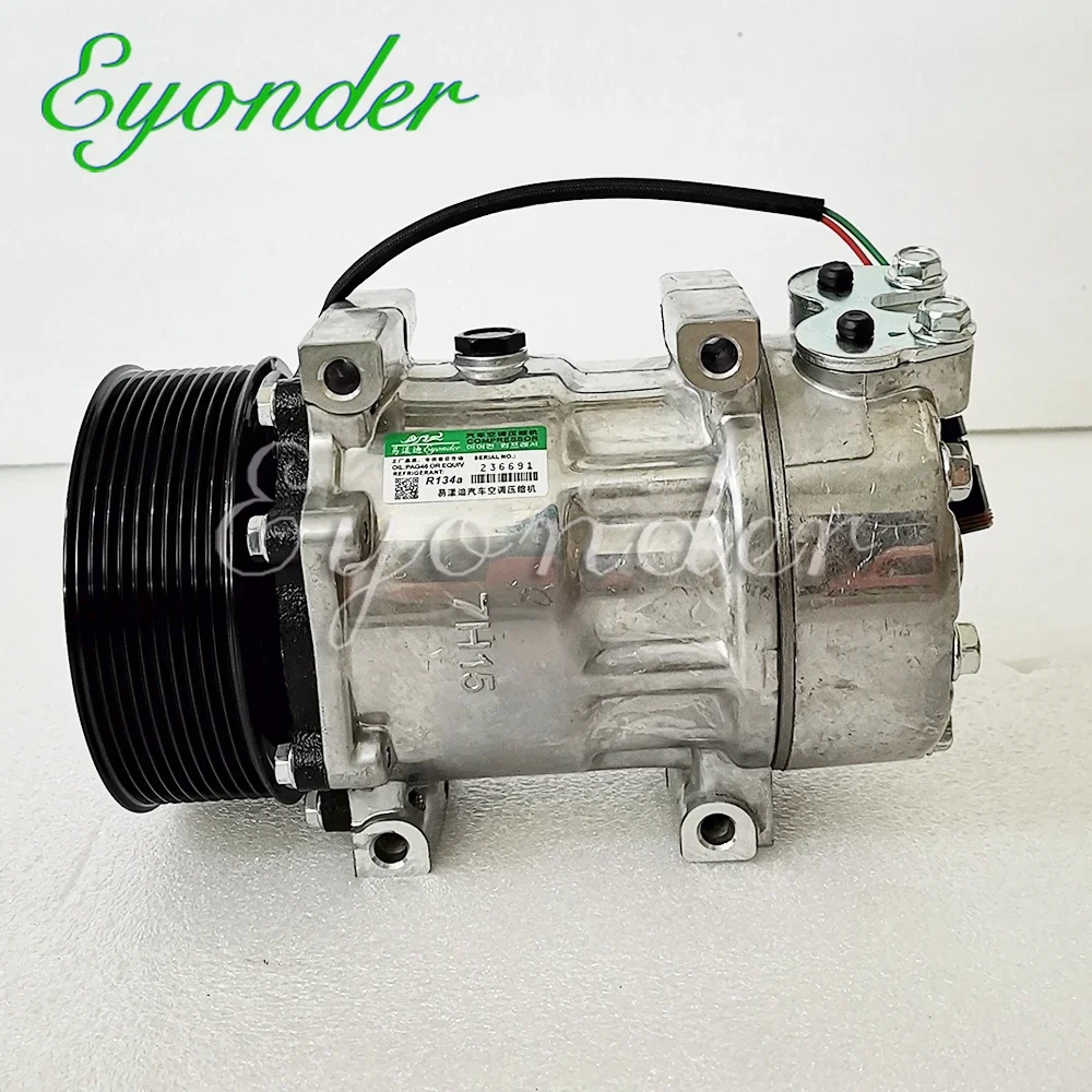 

AC Air Conditioning Compressor Cooling Pump PV10 for Scania P G R T series R380 R340 G420 R500 R580 R620 1531196 1888032 8295