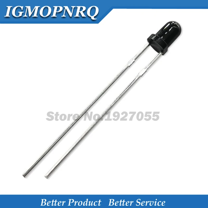 100PCS F3 F5 3MM 5MM 940nm LEDs infrared emitter and  receiver  Infrared to tube For arduino
