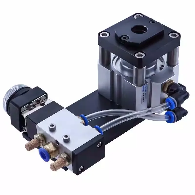 Pneumatic round Hole Punching Machine 8MM/15MM Woodworking Edge BANDING Tool 0.4-0.6Mpa - Hand Operated Bander