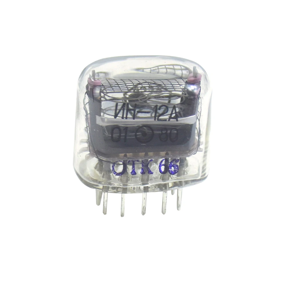 

1 шт. лампа НИКСИ IN-12 IN12 (светодиодная трубка) с десятичной точкой, цифровая трубка для световых часов, трубка для отображения символов, для световых часов, цифровых LED-часов, деталь для DIY-проектов