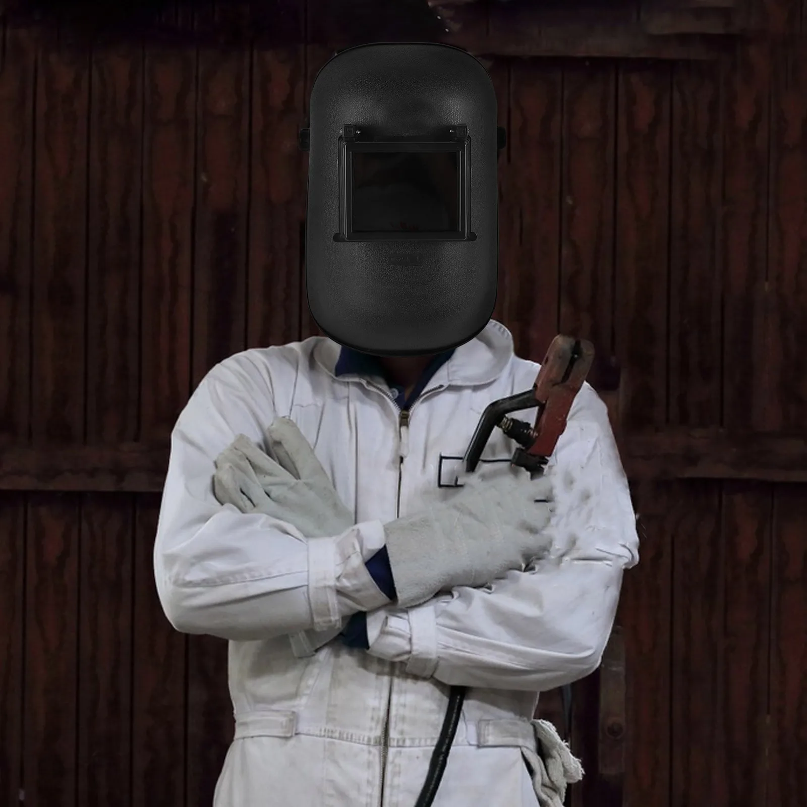 

Welder Mask Supply Durable Welding Shield Adjustable Protection Mask for Welding Workplaces Lightweight Comfortable