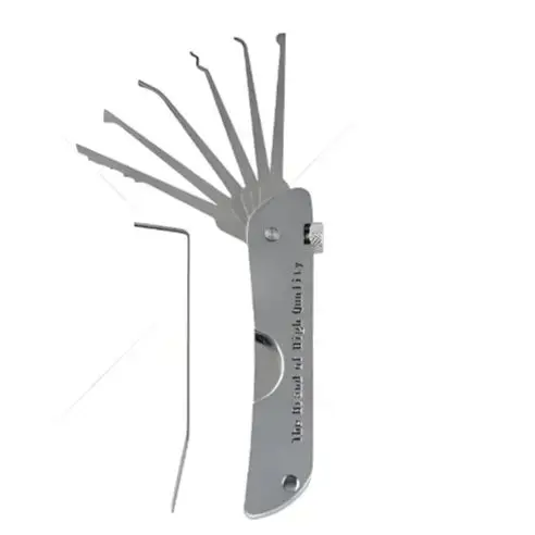 Locksmith Extractor Tools Kit Broken Key Remove Tool Set with Tension Wrench Tools for Family,Home Life Helper