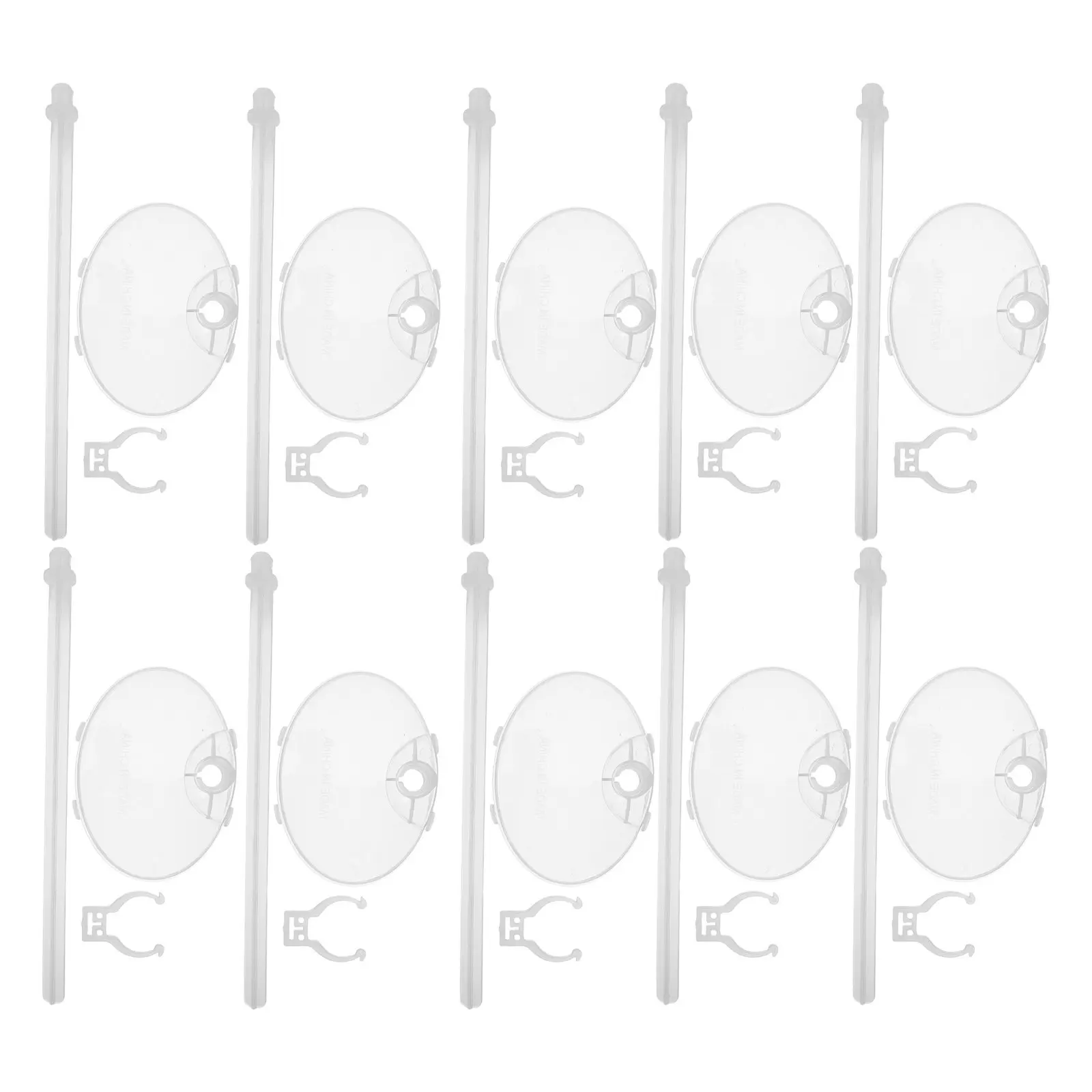 

18Pcs Premium Transparent Holding Supports Display Stands for Storage and Room Display Toy Stands Supports