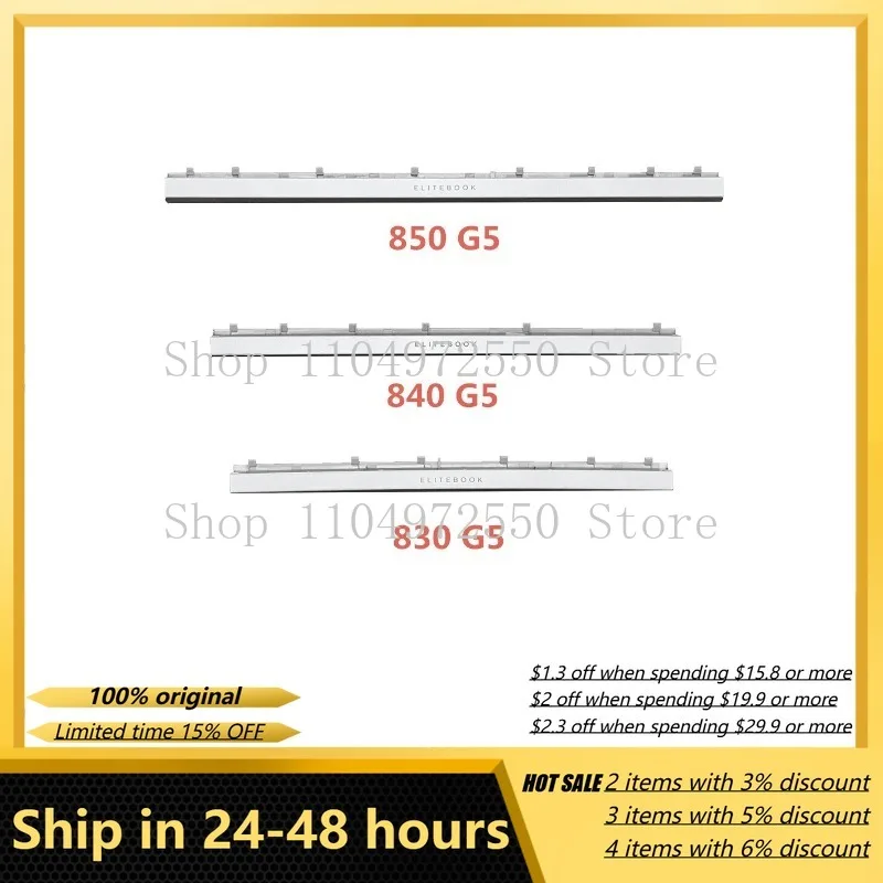 Para HP 730 740 750 G5 G6 830 840 850 G5 G6, cubierta de bisagra para portátil, tapa de bisagra, accesorio para portátil, pieza de repuesto para ordenador, hardware de computadora