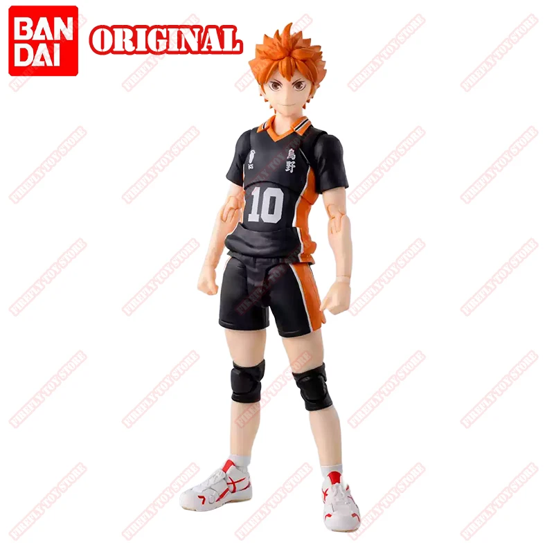 

BANDAI Original Haikyuu!! SHF Hinata Shoyo Tobio Kageyama Anime Figures Action Model Toys