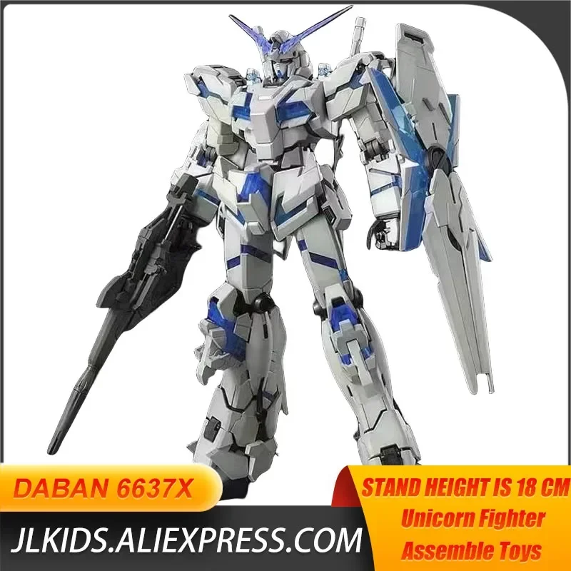 DABAN Assemble Model 6637X MG RX-0 Unicorn Fighter Mecha KO Action Figure Toys