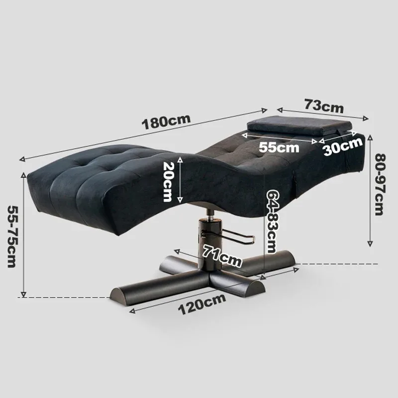 XinSheng Electric Facial Spa Bed Hydro Massage Table Salon Eyelash Lash Beauty Adjustable Couch Beauty Massage Shop Furniture