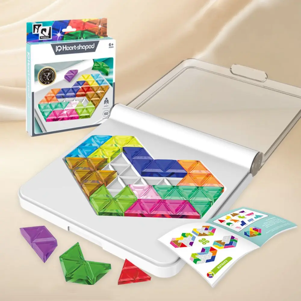 Logical Thinking Training Smart Clearance Tangram Multiple Shapes Montessori Fun Tabletop Games Education Learning