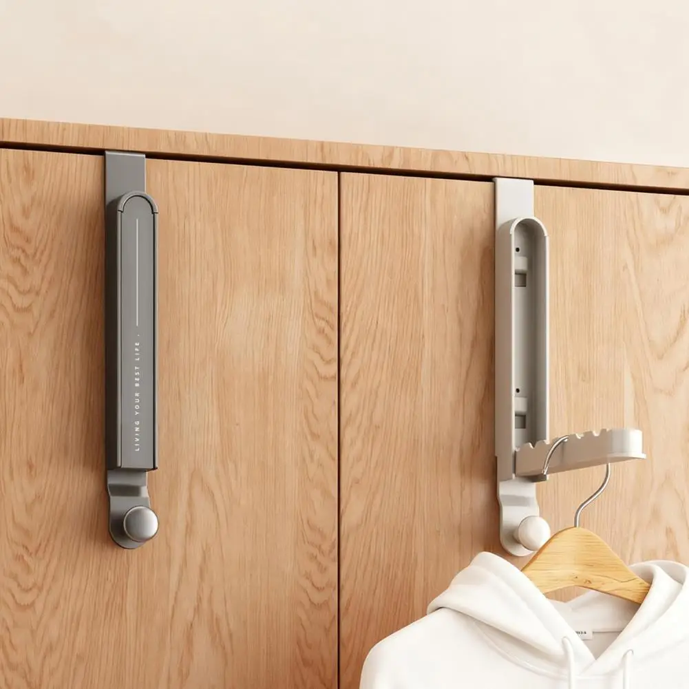 

Metal Door Hanger,Folding Clothes Drying Rack for Laundry Bedroom Dorm,Space Saving Storage Hanger for Clothes Coats Towels