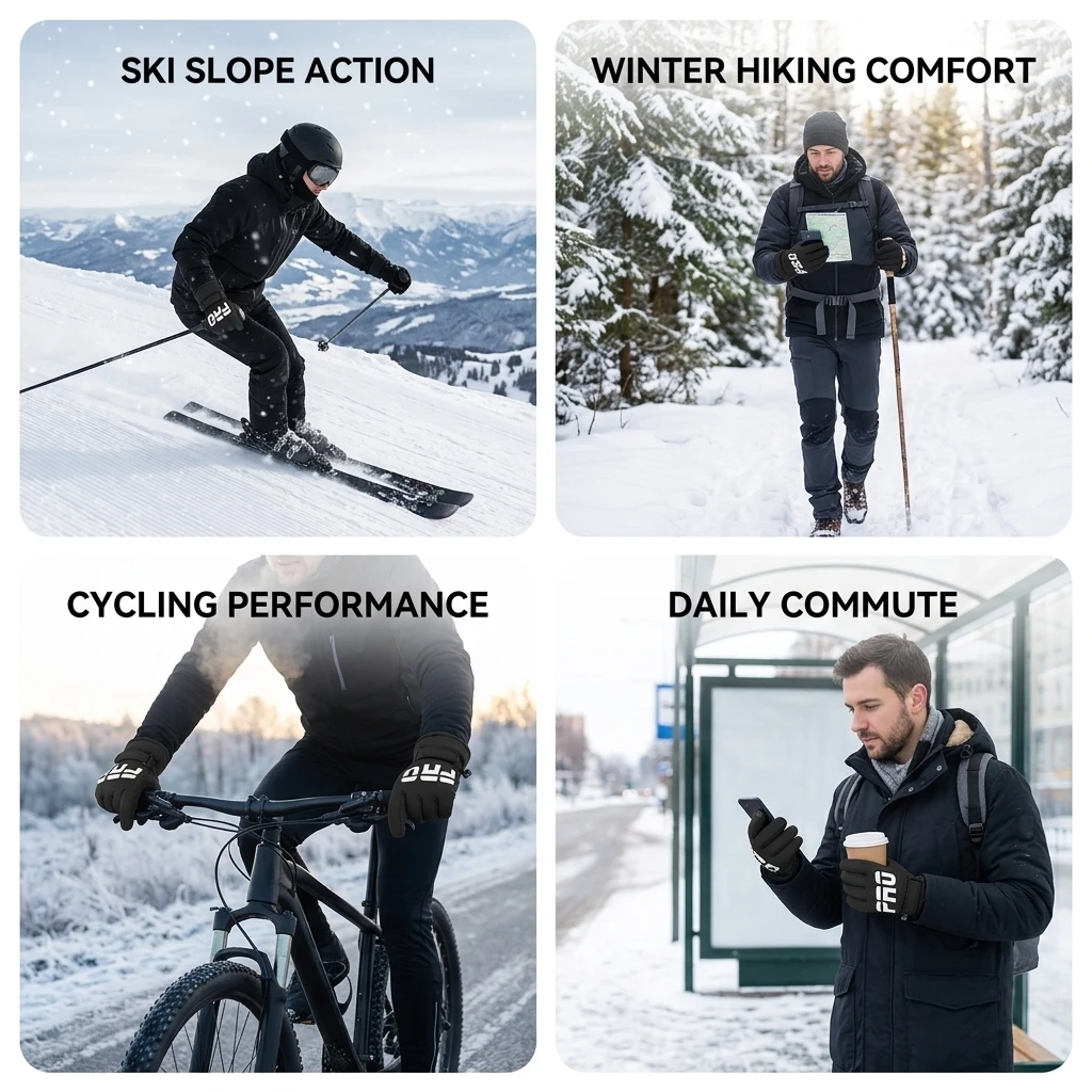 Kışlık Eldivenler Polar Astarl - Winter Cycling Commute Gear incelemesi ve fiyatı