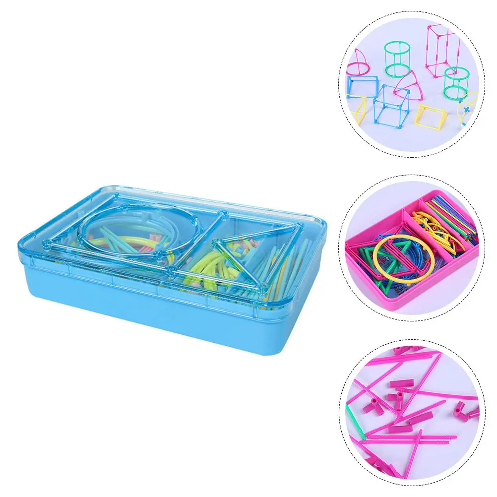 1Set Mathematics Geometry Graph Frame Construction Creative Educational Playthings for Kids Logical Thinking Cognitive