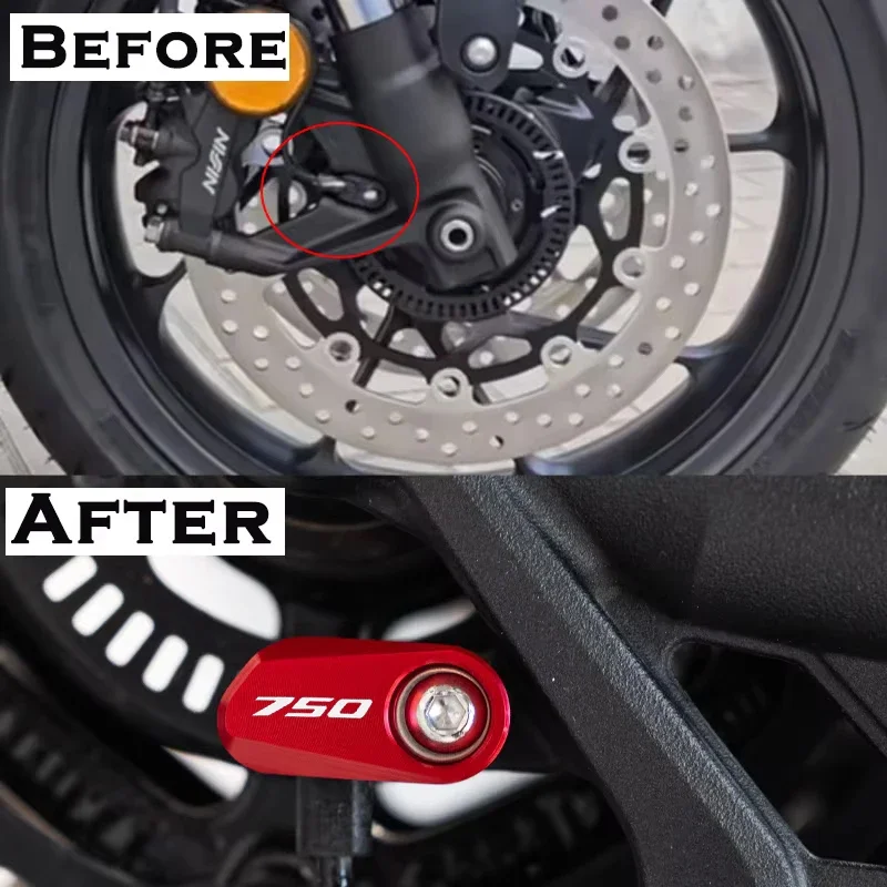 Motorcycle accessories Front Wheel ABS Sensor Protection Guard Cover For Honda Forza750 NSS 750 Forza 350 NSS350 Forza 250 300