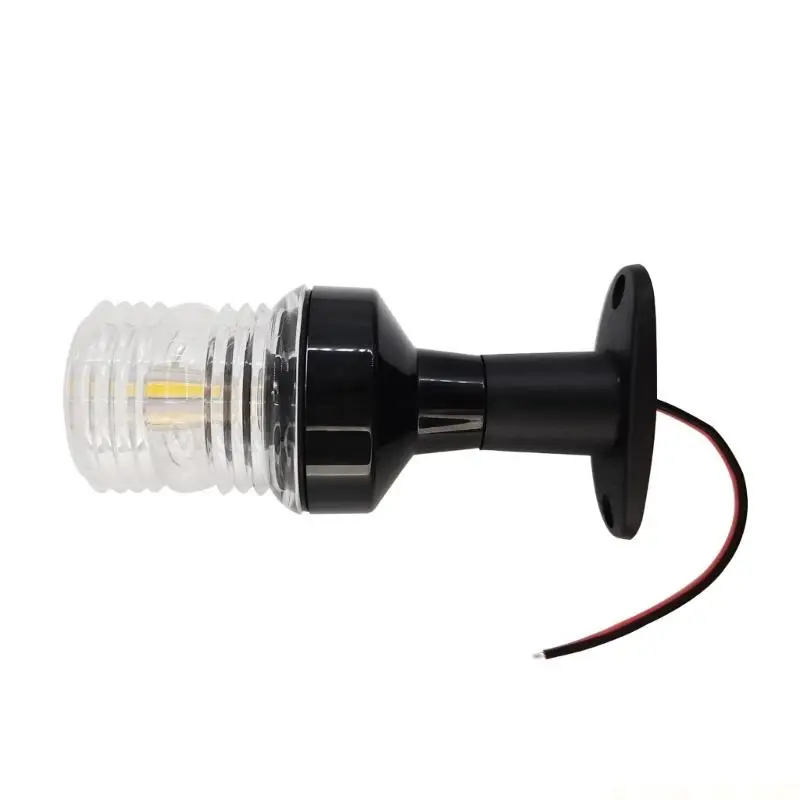 

J0MA High Visibility 360 Degree All Round LED Marine Light White Plastic for Navigati