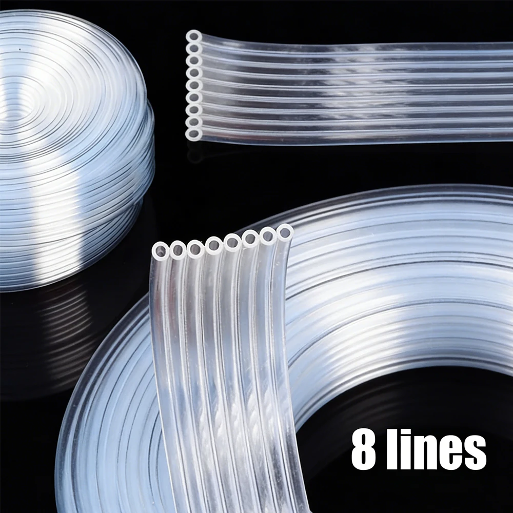 5 Meter Universal CISS Ink Tube DIY Kit Tank Line For Epson Canon HP Brother Printer Pipeline 4 lines 6 lines 8 lines