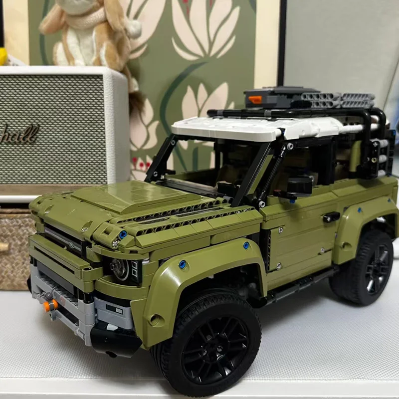 Technical Land Off-road Defender Car Building Blocks 2573PCS Bricks Assembly Vehicle MOC Model Toy Boys Adult Collect Gift