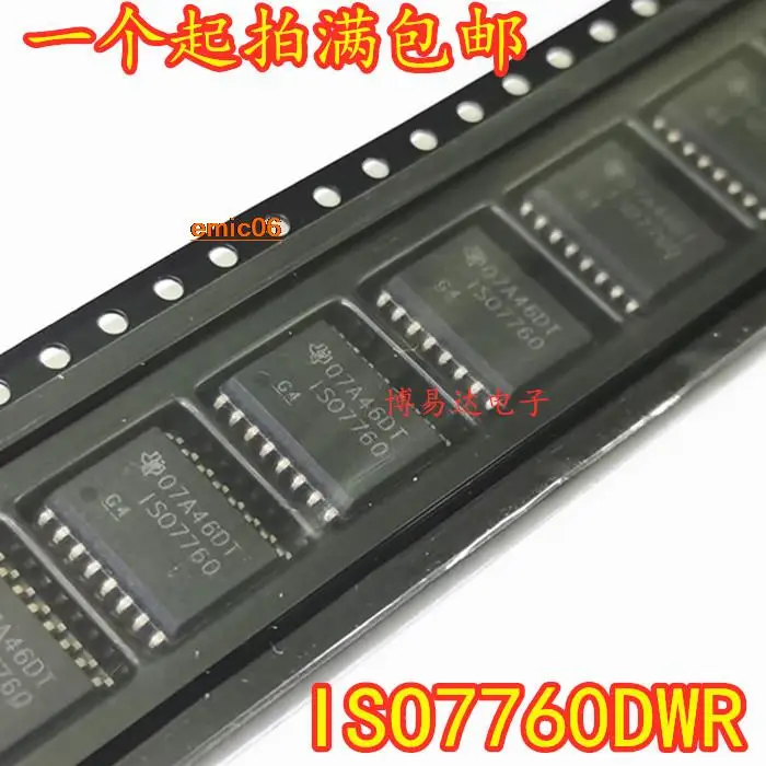 Original stock  ISO7760DWR ISO7760 SOIC-16