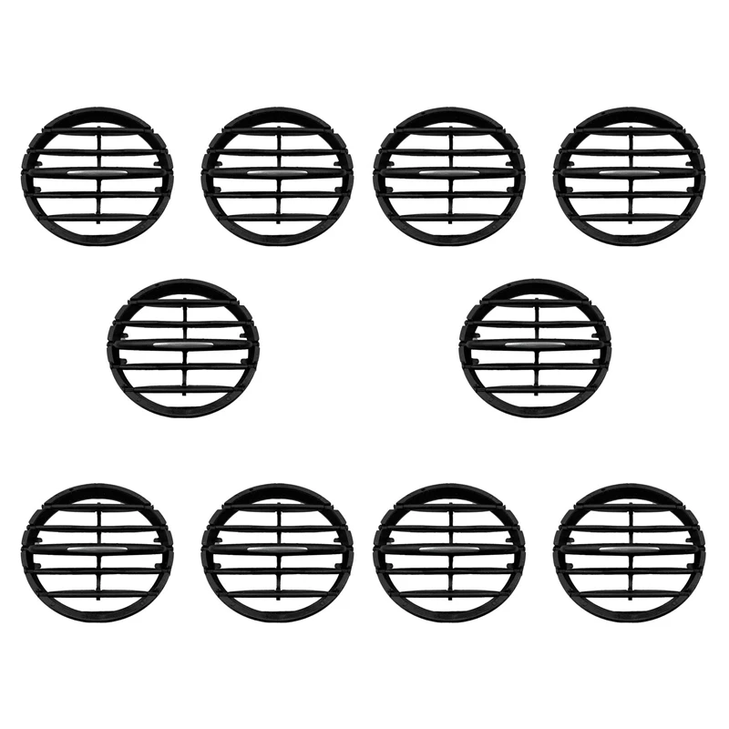 

10X Air Conditioner Instrument Panel For Tiguan 10-17 Instrument Desk Middle Outlet Tuyere A/C Air Vent Folding Fittings