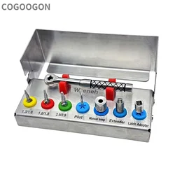 1 Set Dental Implant Removal Kit Bone Expander SOS Set Remove Broken Fixture Ratchet Wrench Implant Kit