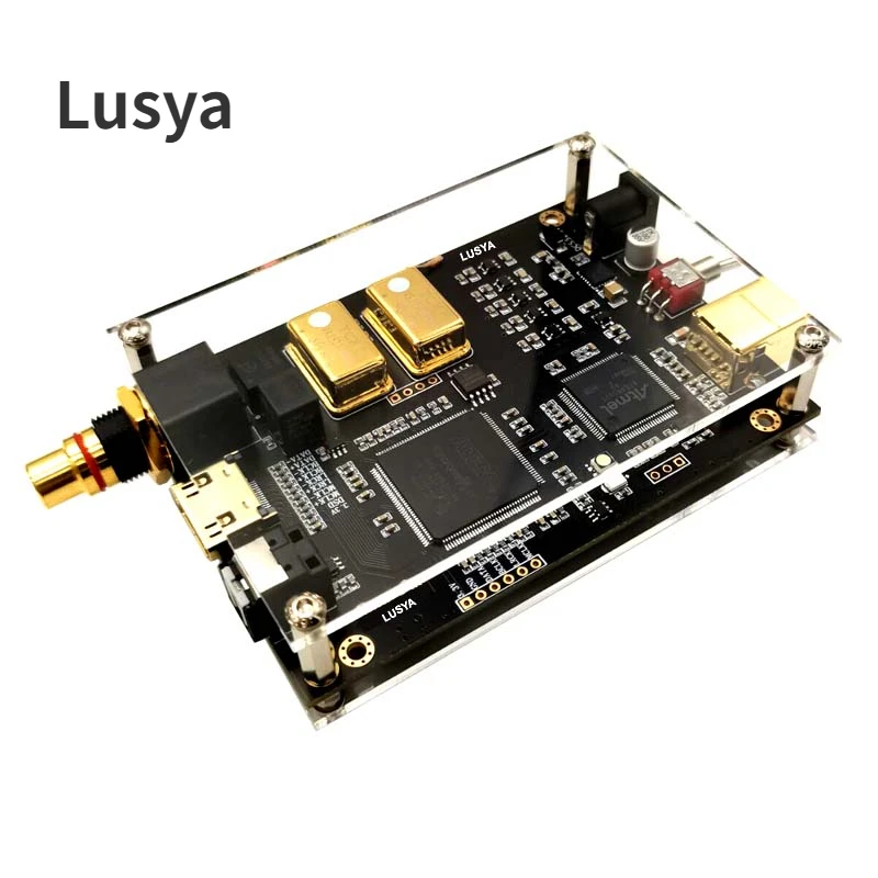 Lusya Amanero Italian USB Interface Card Cpld DSD512 384k Dop128 AS318B 0.1 ppm Coaxial Output I2S Signal Processing Spdif