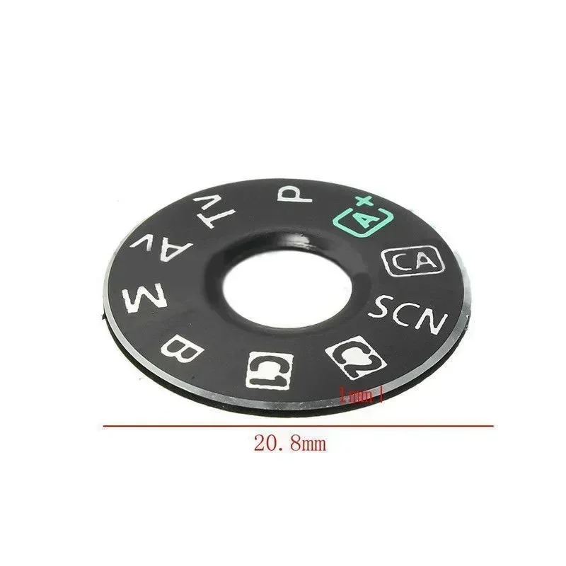 For Canon 6D Camera Function Dial Mode Plate Interface Cap Button Repair Kit Camera           Accessories
