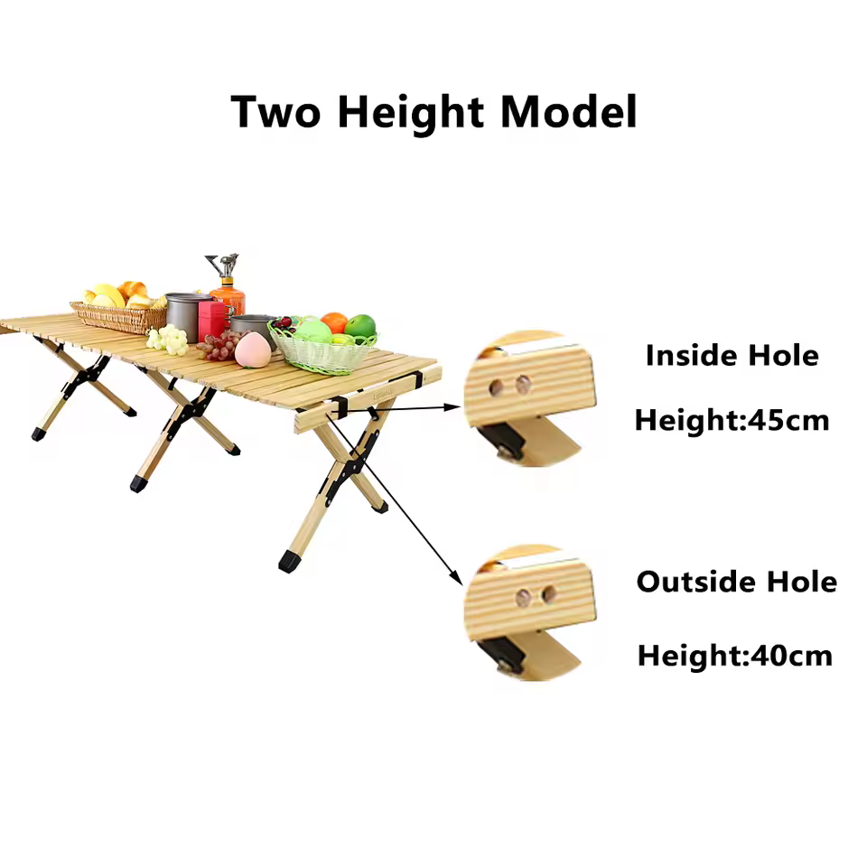 휴대용 캠핑 테이블 이미지