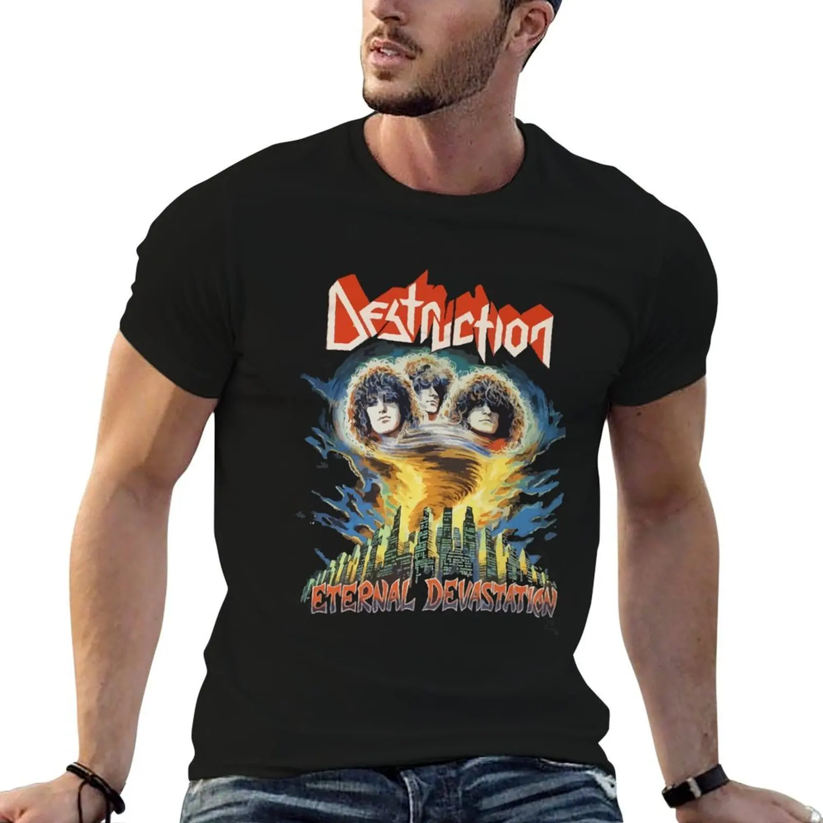 

Eternal Devastation T-Shirt anime tshirt graphic t shirts for man T-Shirt