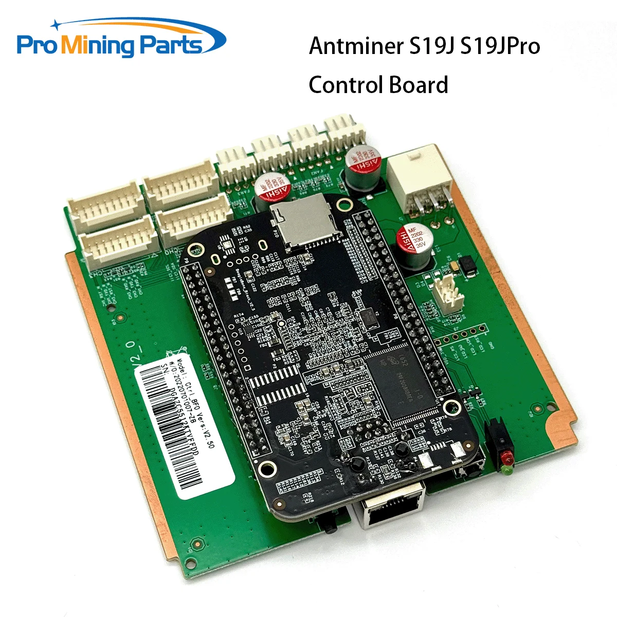 

Bitmain Antminer S19J S19JPro Double-layer Control Board ASIC Miner Controller Card For Antminer S19J S19JPro Air-cooling Miner