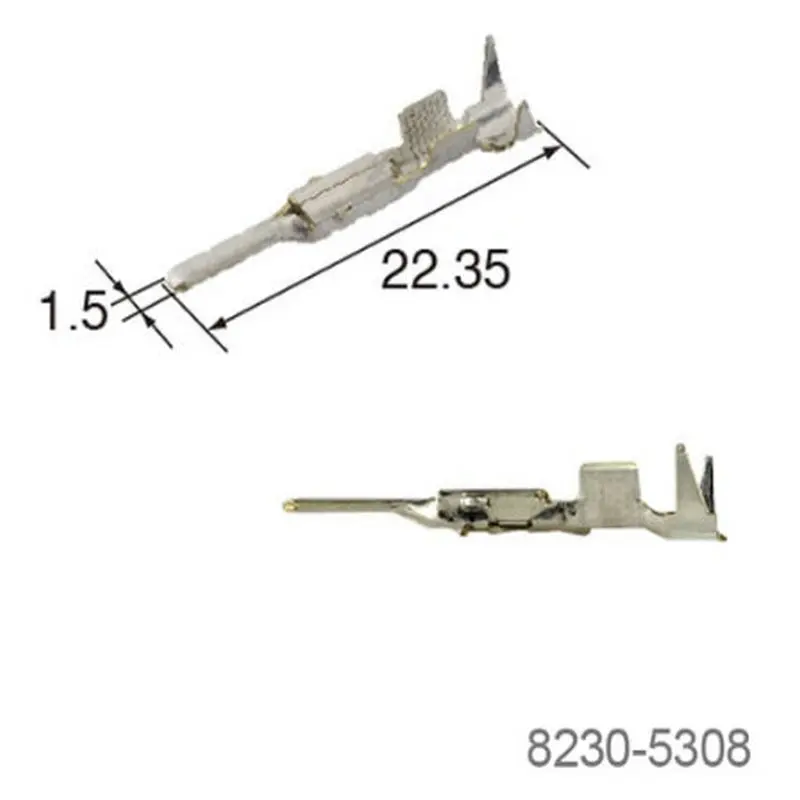 300PCS Original genuine connector 8230-5308 male pin For Car Smart Electronic Devices Automobile 100% brand new