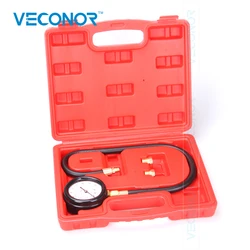 VECONOR TU-12 Engine Oil Pressure Tester Pressure Gauge Test Tool Kit Auto Car Pressure Tester Automotive Diagnostic Tool