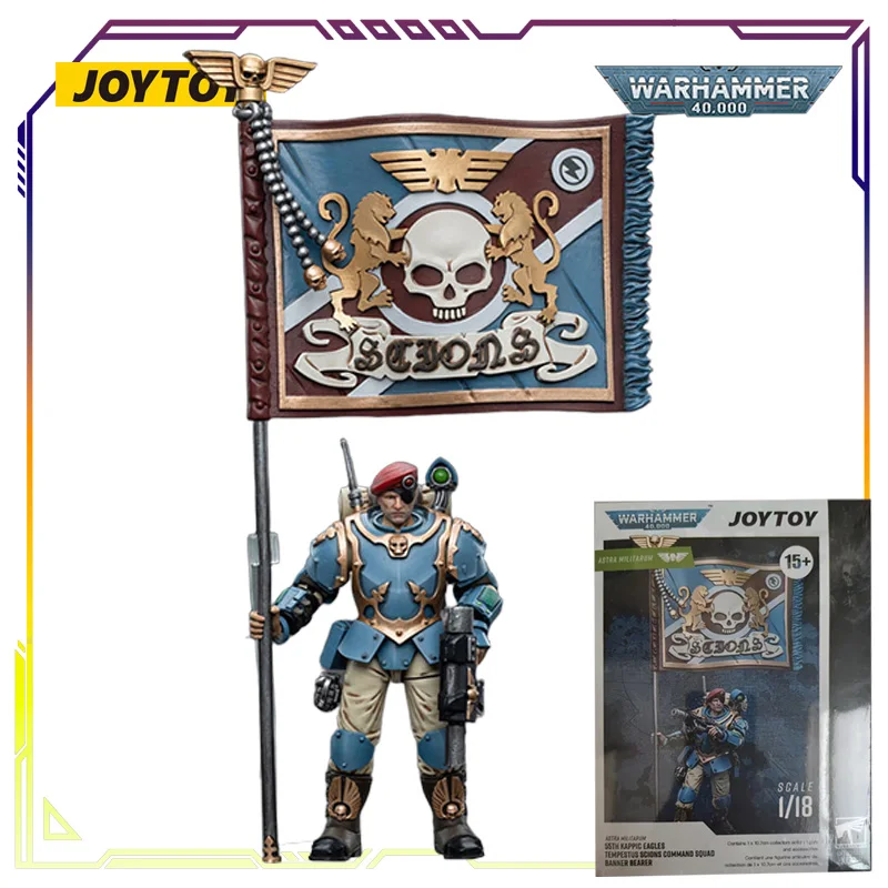 JOYTOY Original Warhammer 40K série Star Realm armée tempête Zhongsi équipe de commandement figurine modèle jouets modèle cadeaux pour les garçons