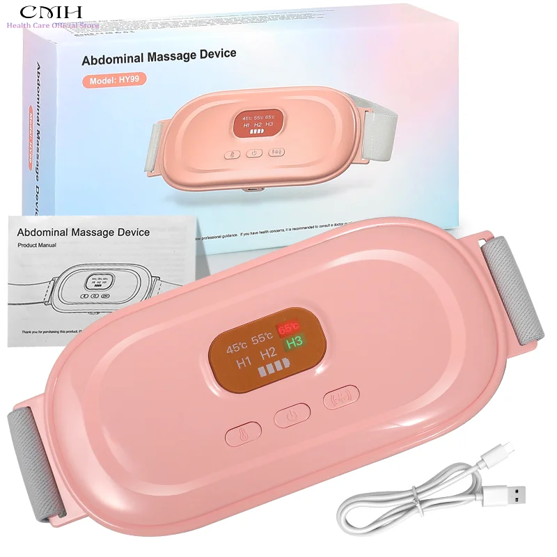 

Cordless Back Belt Heating Pad Stomach Massager Digestion Red Light Therapy Massage for Pain Relief Gifts Women